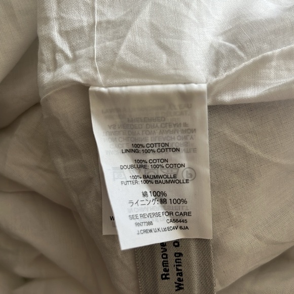 J.Crew Long Drapey Spaghetti-strap Maxi in White Blue Stripe Dress - Picture 13 of 13